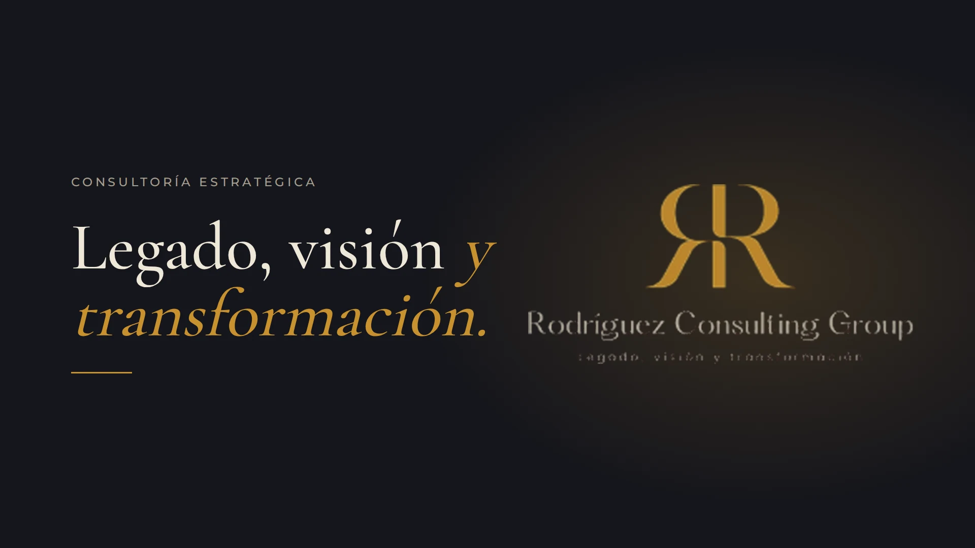 Anuncio in-stream de Rodríguez Consulting Group